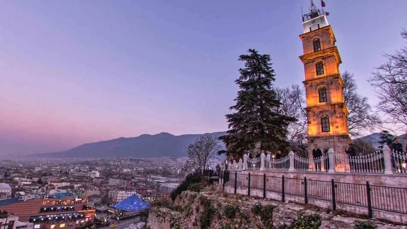Tophane'de klakson sesi turistleri ürkütüyor (Kaynak Bursa büyükşehir belediyesi arşivi)
