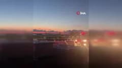 Büyükçekmece Alkent 2000 Mahallesi'nde inşaat alanında meydana gelen toprak kayması sonrası kurtarma ekiplerinin çalışma