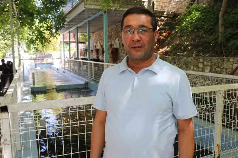 Çameli Alabalık Yetiştiricileri Üretici Birliği Başkanı ve Elmalı Mahallesi Muhtarı Fatih Maden