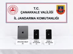 Çanakkale Biga'da polis kılığına giren şüphelilerin yakalanması için jandarma ekiplerinin operasyonu