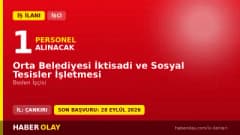 Çankırı Orta Belediyesi İktisadi ve Sosyal Tesisler İşletmesi beden işçisi alımı ilanı