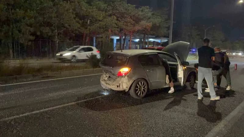 Çerkezköy-kapaklı yolunda kazada 2 kişi yaralandı