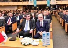Cumhurbaşkanı Yardımcısı Cevdet Yılmaz ve İTO Başkanı Şekib Avdagiç İstanbul Ticaret Odası ziyaretinde