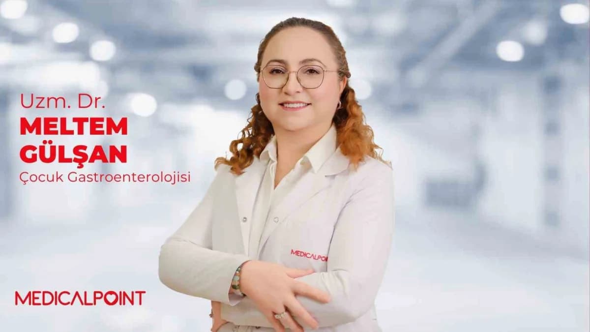 Medical Point Gaziantep Hastanesi Çocuk Gastroenteroloji Uzmanı Uzm. Dr. Meltem Gülşan açıklama yaparken