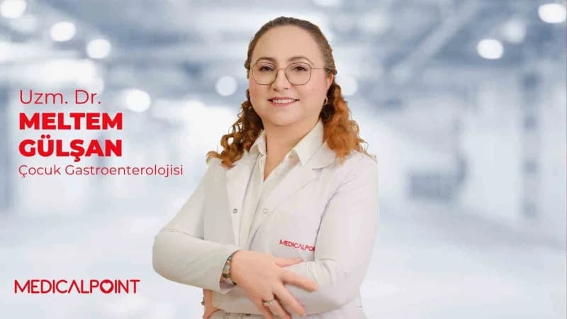 Medical Point Gaziantep Hastanesi Çocuk Gastroenteroloji Uzmanı Uzm. Dr. Meltem Gülşan açıklama yaparken