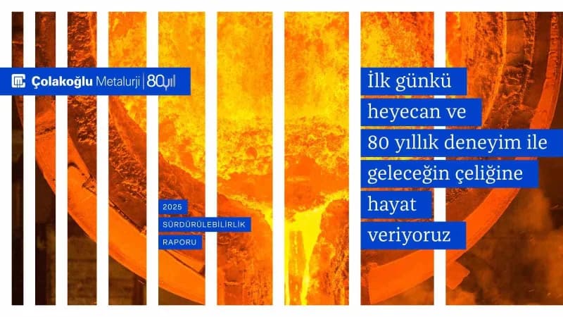 Çolakoğlu Metalurji tesislerinde sürdürülebilirlik ve enerji verimliliği çalışmaları