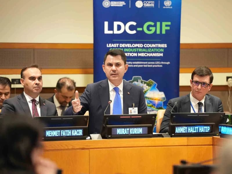 COP31 Başkanı Murat Kurum BM’de COP31 Eylem Gündemini uluslararası kamuoyuna açıklıyor