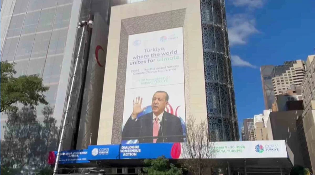 BM 81. Genel Kurulu’nda Türkiye’nin COP31 ev sahipliği tanıtım afişleri ve etkinlikleri
