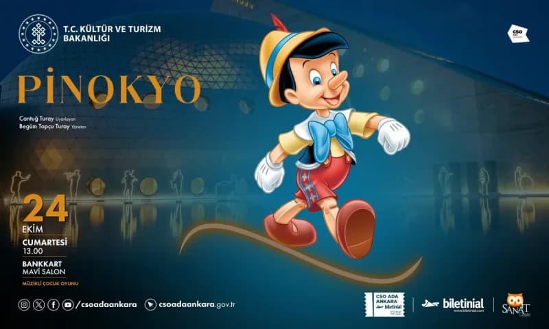 Başkentin kültür ve sanat hayatının önemli merkezlerinden CSO Ada Ankara, Ekim ayında farklı sanat disiplinlerini ve Müz