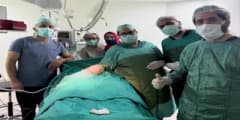Çukurca Devlet Hastanesi’nde laparoskopik cerrahi ameliyatı yapılan hastane binası