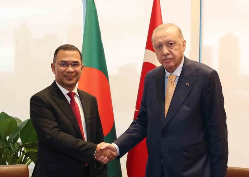 Cumhurbaşkanı Erdoğan, Bangladeş Başbakanı Rahman ile görüştü