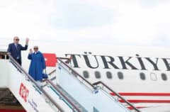 Cumhurbaşkanı Recep Tayyip Erdoğan ve heyeti Atatürk Havalimanı'ndan BM Genel Kurulu için New York'a hareket ederken