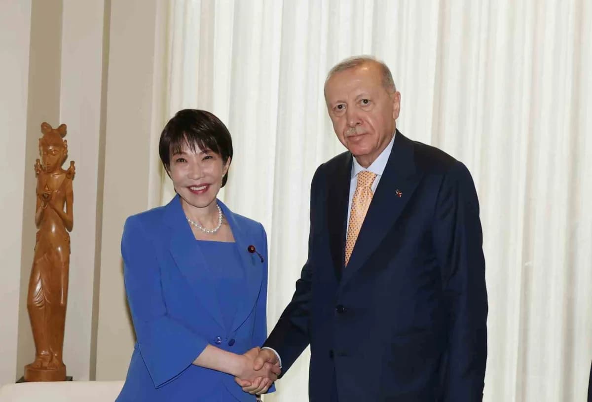 Cumhurbaşkanı Erdoğan, Japonya Başbakanı Takaichi le görüştü