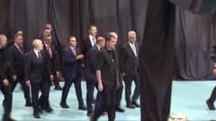 Cumhurbaşkanı Recep Tayyip Erdoğan, İstanbul Fuar Merkezi’nde MÜSİAD EXPO Uluslararası Ticaret Fuarı'nda konuşma yaparke