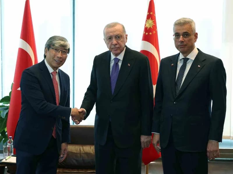 Cumhurbaşkanı Erdoğan, Doktor Patrick Soon-shiong'u kabul etti