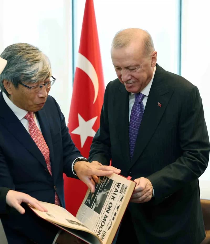 Cumhurbaşkanı Erdoğan, Doktor Patrick Soon-shiong'u kabul etti