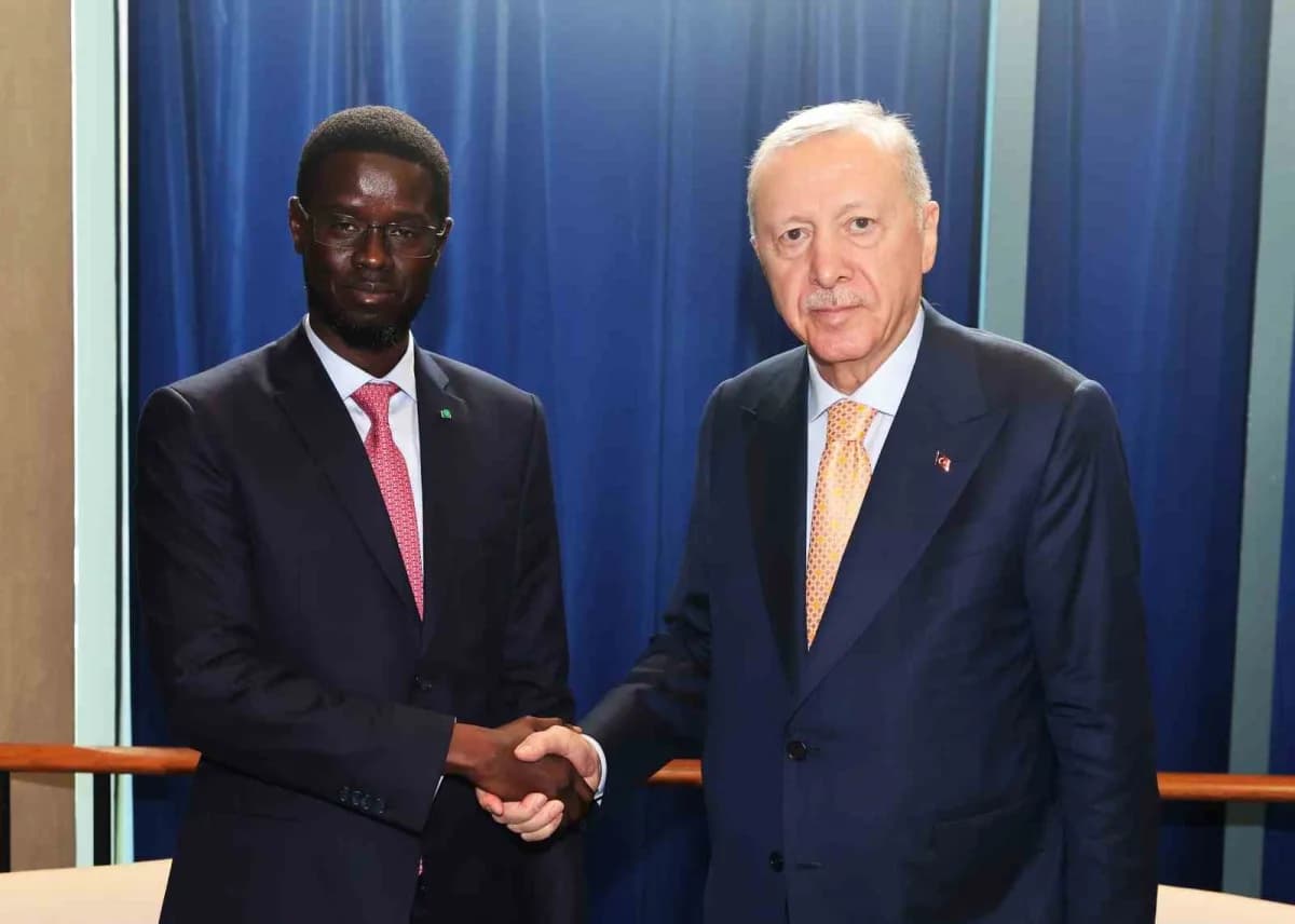 Cumhurbaşkanı Erdoğan, Senegal Devlet Başkanı Faye ile görüştü