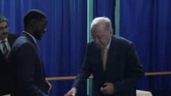 Cumhurbaşkanı Recep Tayyip Erdoğan ve Senegal Devlet Başkanı Bassirou Diomaye Faye New York'ta görüşme yaparken