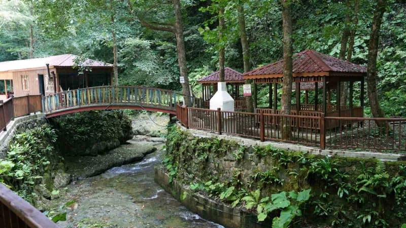 Artvin’de halk arasında "Ormanın yüzüğü" olarak bilinen Delikli Kaya Şelalesi, çevresinde yapılan düzenlemelerle yeni gö