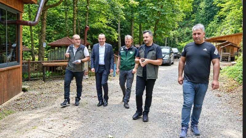 Artvin’de halk arasında "Ormanın yüzüğü" olarak bilinen Delikli Kaya Şelalesi, çevresinde yapılan düzenlemelerle yeni gö
