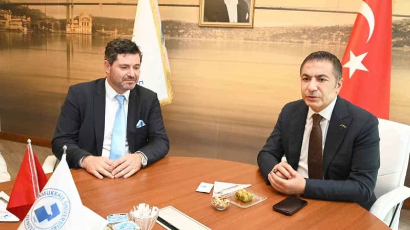 Denizli Ticaret Odası (DTO) Başkanı Uğur Erdoğan, işletmeleri Pamukkale Teknokent’te bulunan DTO üyelerinden bilişim ve