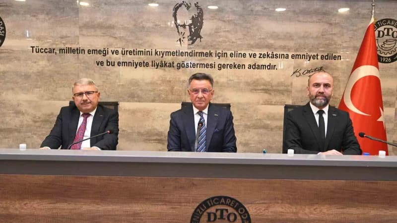 Denizli Ticaret Odası’nın (DTO) dönemin son Meclis Toplantısı, DTO Meclis Başkanı Salih Sarıkaya’nın yönetiminde gerçekl