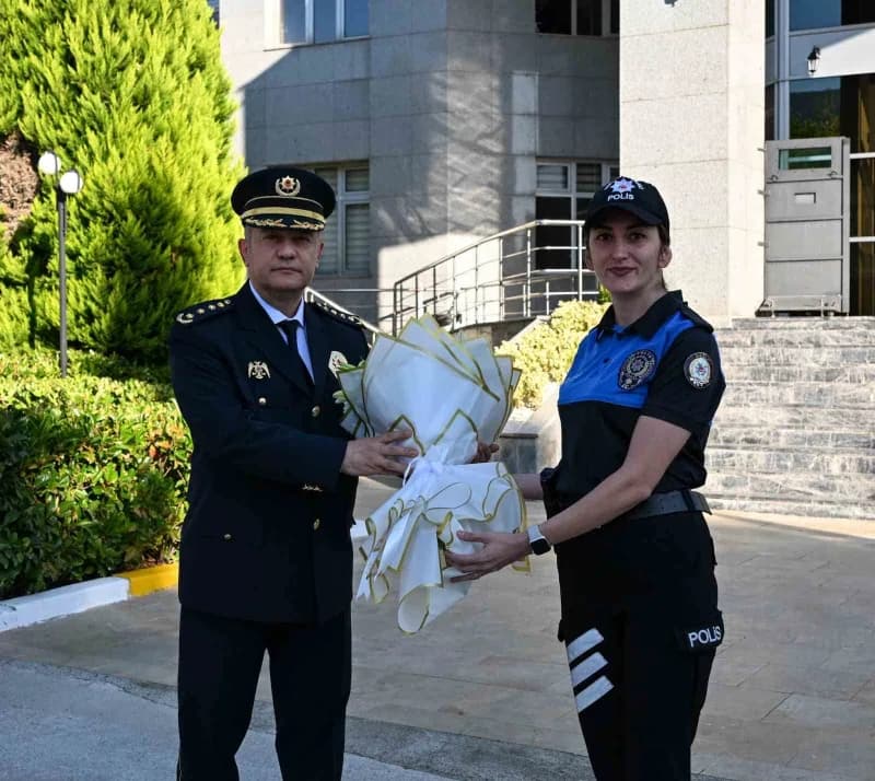 Cumhurbaşkanlığı Kararnamesi ile Denizli İl Emniyet Müdürü olarak atanan Ali Süllü, düzenlenen törenin ardından mesaisin