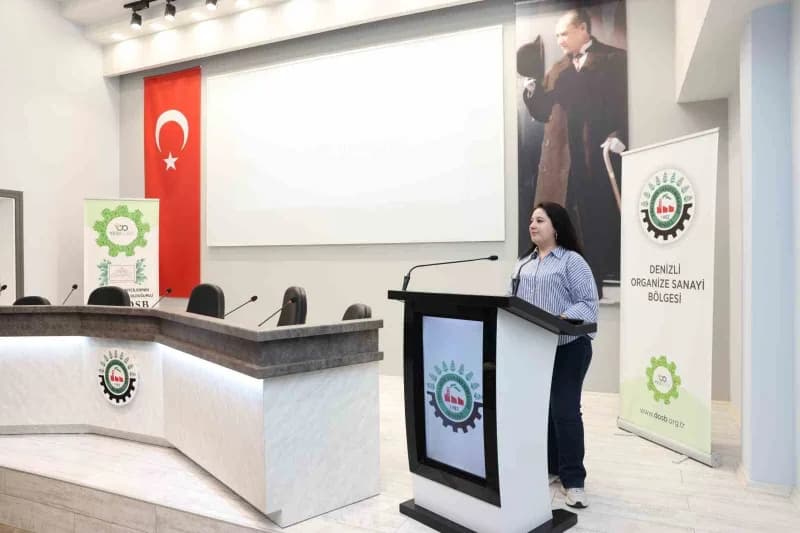 Denizli Organize Sanayi Bölgesi Müdürlüğü tarafından personelin Çevre bilincinin geliştirilmesi ve sıfır atık uygulamala