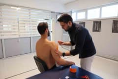 Denizli Sporcu Sağlığı Merkezi binası ve giriş kapısı