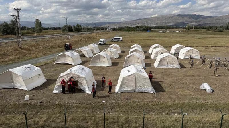 Erzincan’da 6,9 büyüklüğündeki deprem senaryosu sahada uygulandı