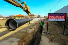 Denizli DESKİ tarafından Bozkurt ilçesinde tamamlanan yeni içme suyu iletim hattı altyapısı