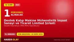 Destek Kalıp Mak. Müh. İnş. San. ve Tic. Ltd. Şti. Gazaltı Kaynakçısı iş ilanı Ankara Sincan OSB