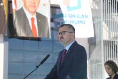 Cumhurbaşkanlığı İletişim Başkanı Burhanettin Duran Basın İlan Kurumu Sakarya Bölge Müdürlüğü açılışında konuşuyor