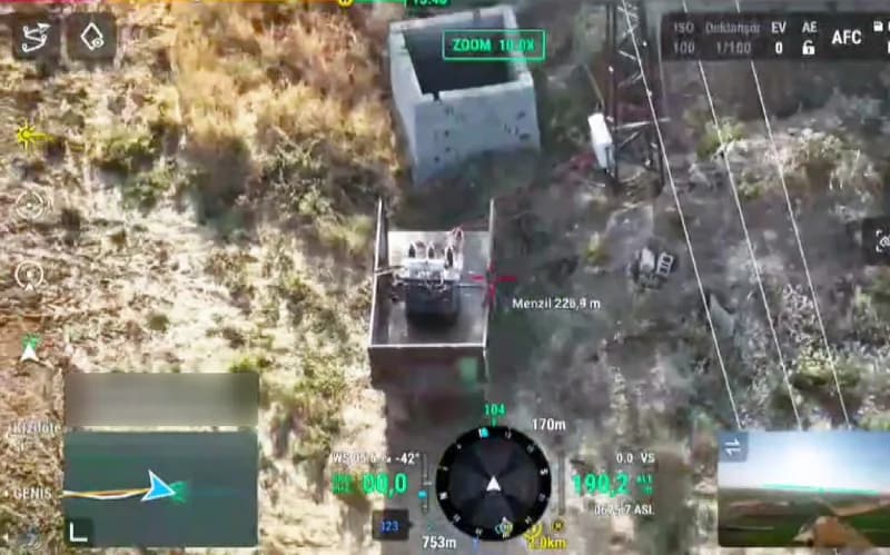 Dicle Elektrik ekipleri Mardin Kızıltepe kırsalında dron ile kaçak trafo denetimi yapıyor