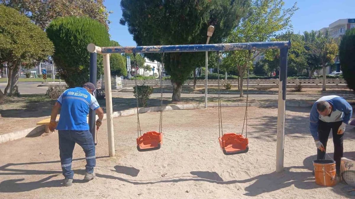 İdim Belediyesi, kent genelinde halkın ortak kullanımına açık park ve yeşil alanların daha düzenli, bakımlı ve kullanışl