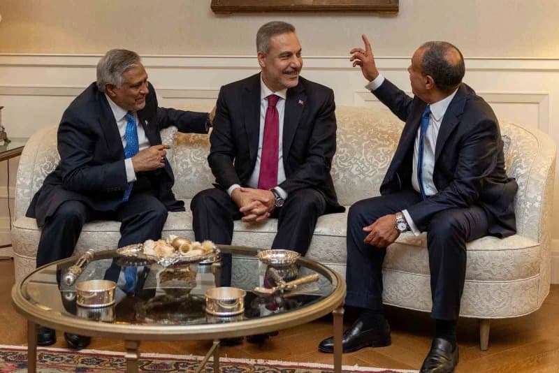Dışişleri Bakanı Fidan, Türkiye-mısır-pakistan-suudi Arabistan Dışişleri Bakanları Toplantısı’na katıldı