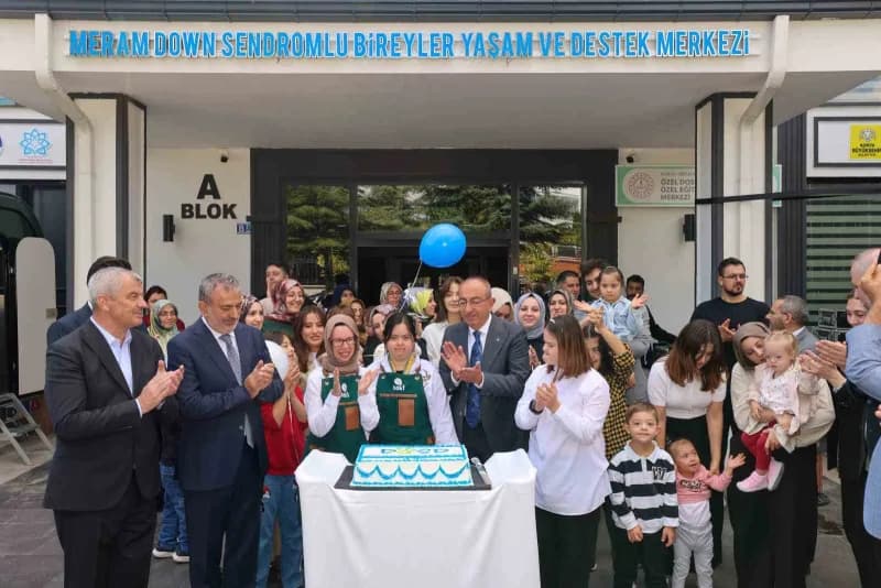Konya Meram’da DOSD Meram merkezinde down sendromlu bireylerin eğitim ve terapi faaliyetleri