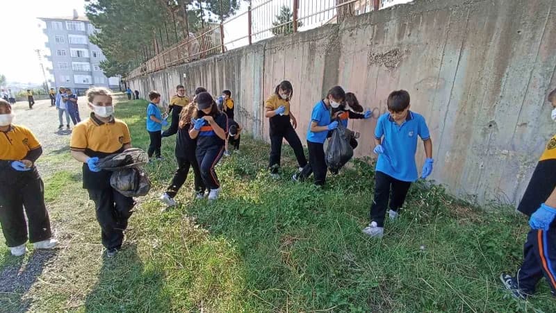 Havza Mehmet Öngel 25 Mayıs ortaokulu çevre bilinci