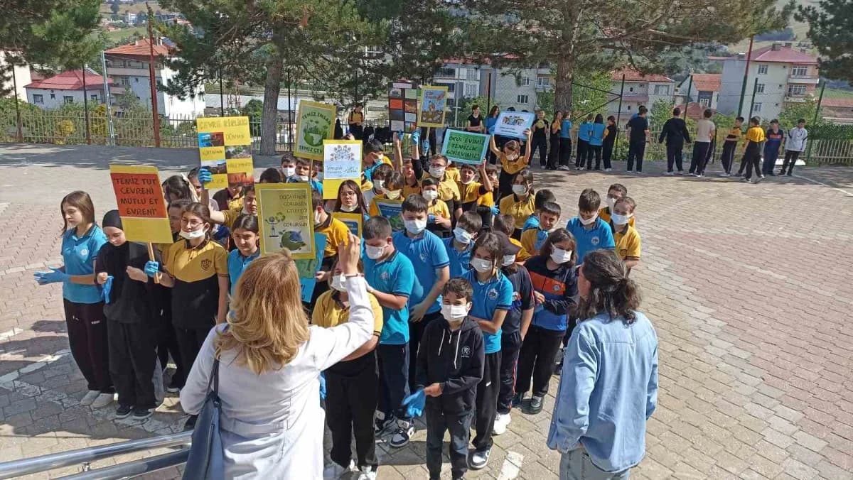 Havza Mehmet Öngel 25 Mayıs ortaokulu çevre bilinci