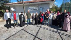 Düzce Doğanlı Köyünde çiftçilere tarımsal üretim ve hayvan sağlığı konularında bilgilendirme toplantısı yapılıyor
