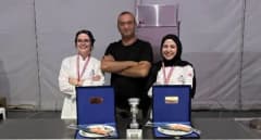 Düzce Üniversitesi Gastronomi ve Mutfak Sanatları Bölümü öğrencileri Bursa Gastronomi Festivali'nde yarışıyor