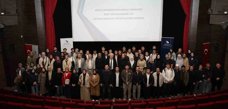 2026-2027 Eğitim-öğretim Yılı'nın başladığı Düzce Üniversitesi’nde, yeni kayıt yaptıran öğrencilerin üniversite yaşamına