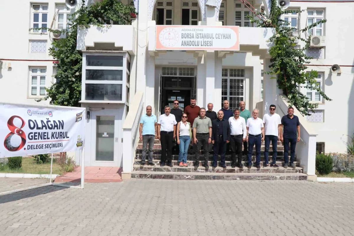 Eğitim-bir-sen Adana Şubesi 8. Olağan Genel Kurul delege seçimlerinde ilk kez "EBS Dijital Platform" sistemi kullanıldı.