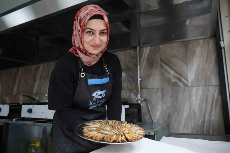 Balık ustası Sena Tunç