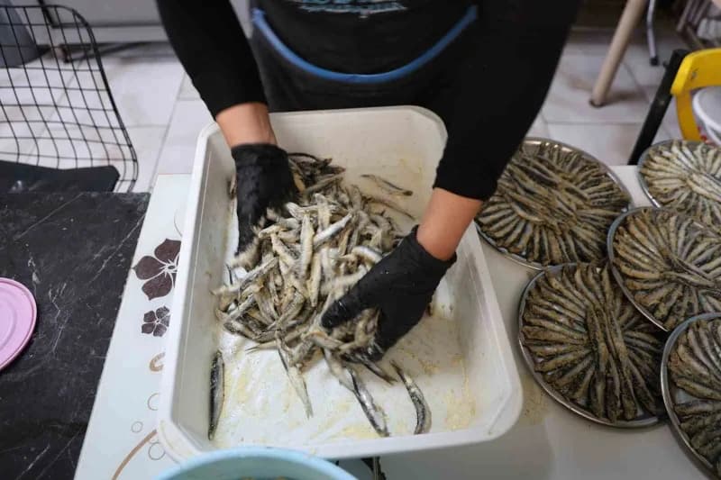 Elazığ’da baba mesleğini sürdürmek isteyen Sena Tunç, yakınlarının yapamazsın dediği balık ekmek dükkanında gelen sipari