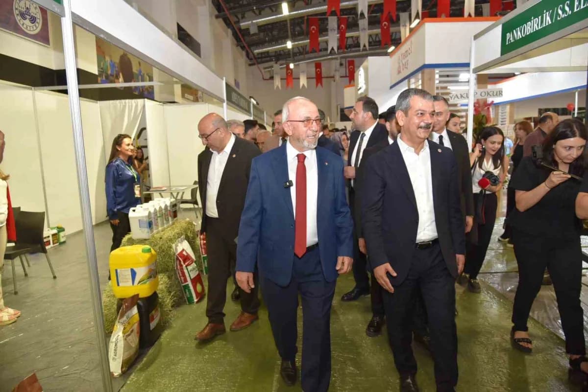 Gıda, Tarım ve Hayvancılık Fuarı'nda, Elazığ Ticaret Borsası standı büyük ilgi gördü.