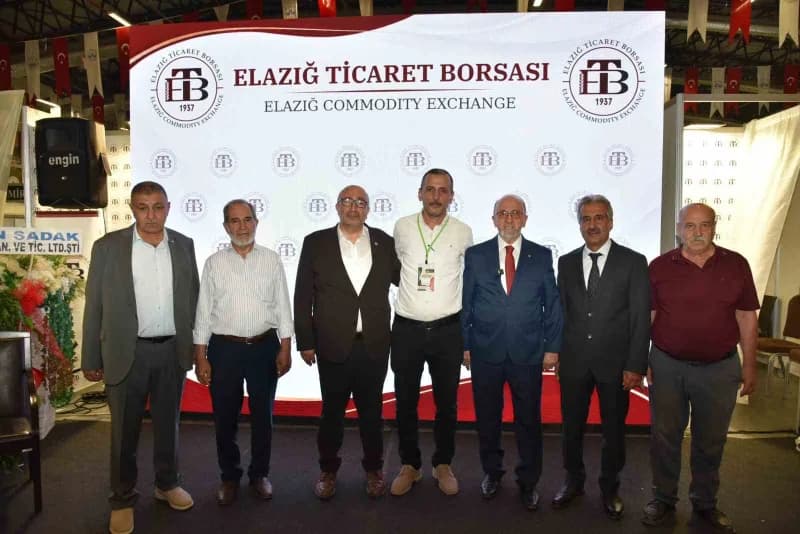 Gıda, Tarım ve Hayvancılık Fuarı'nda, Elazığ Ticaret Borsası standı büyük ilgi gördü.