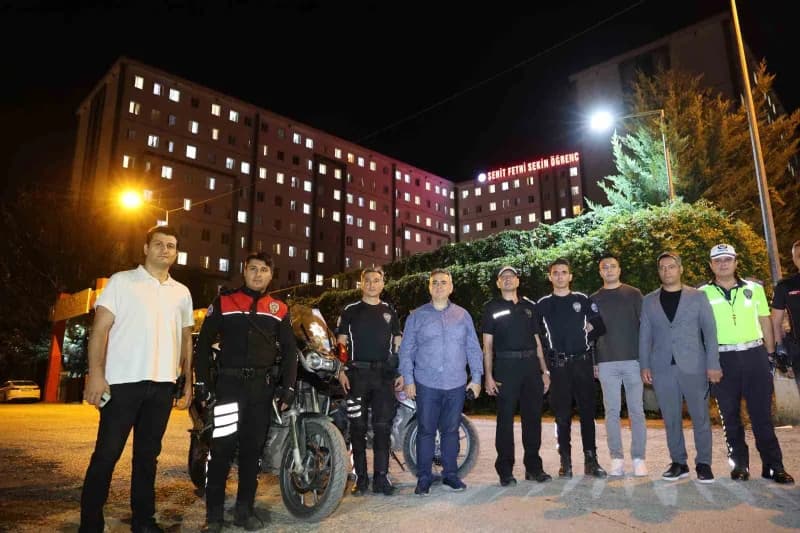 İçişleri Bakanlığı koordinasyonunda 81 ilde eş zamanlı olarak başlatılan güvenlik uygulamaları kapsamında, Elazığ'da üni