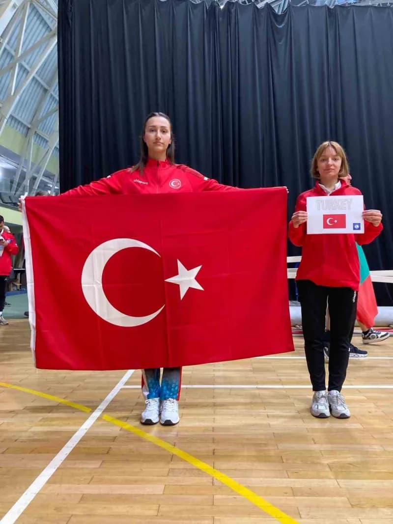 Kütahyalı sporcu Elif Kaya Avrupa ikincisi oldu