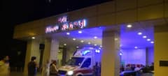Van Erciş'te takla atan otomobil kazası sonrası olay yeri